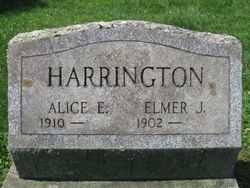 Alice E Harrington 