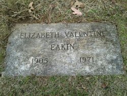 Harriet Elizabeth <I>Valentine</I> Eakin 