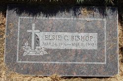 Elsie L <I>Church</I> Bishop 
