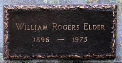 William Rogers Elder 