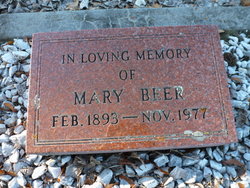 Mary <I>Lister</I> Beer 
