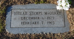 Beulah L. <I>Stamps</I> McQuary 