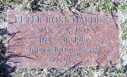 Peter Ross “P R” Harding 