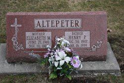 Elizabeth Margaret <I>Kiefer</I> Altepeter 