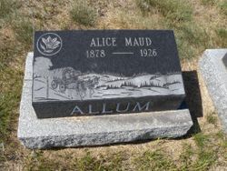 Alice Maude <I>Forward</I> Allum 