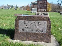 Mary D <I>Perry</I> Allee 