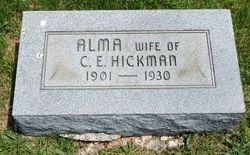 Alma Donal <I>Barnett</I> Hickman 
