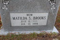 Matilda <I>Smith</I> Brooks 