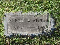 Robert W “Bob” Whiting 