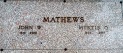 Myrtis O. <I>Sumner</I> Mathews 