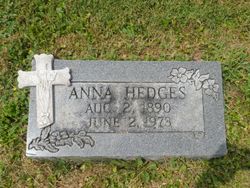 Martha Anna <I>Kennedy</I> Hedges 