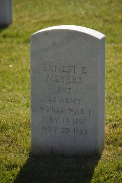 Ernest Edward “Ernie” Meyers 