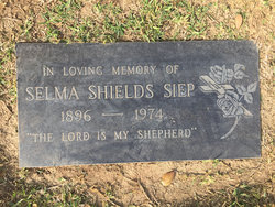Selma “Siep” <I>Piene</I> Shields 