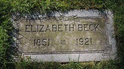 Elizabeth <I>Brinker</I> Beck 