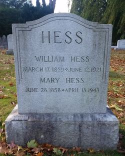Mary <I>Weber</I> Hess 