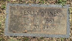 William Wesley Maness 