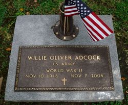 Willie Oliver Adcock 