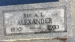 Rev Archie Leonard Alexander 