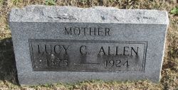 Lucy Cornelias <I>Hicock</I> Allen 