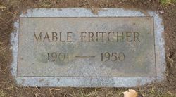 Mable <I>Gardner</I> Fritcher 