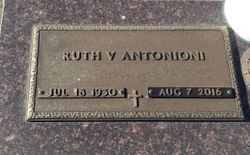Ruth V <I>Zingsheim</I> Antonioni 