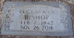 Peggy Ann <I>Campbell</I> Bishop 