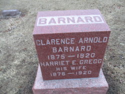 Harriet E <I>Gregg</I> Barnhard 