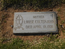 Louise <I>Colter</I> John 