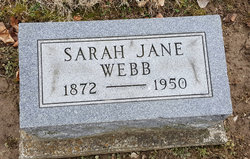 Sarah Jane <I>Huffman</I> Webb 