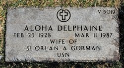 Aloha Delphaine <I>Hammack</I> Gorman 
