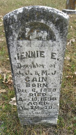 Jennie E Cain 