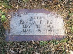 Bertha Emma <I>Edens</I> Hall 