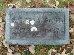 Alice <I>Johnson</I> Alford 