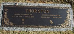 Virginia Gloria <I>Grant</I> Thornton 