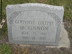 Genevieve <I>Collins</I> McKinnon 
