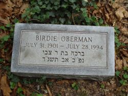 Birdie <I>Feigenbaum</I> Oberman 