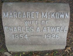 Margaret <I>McKown</I> Atwell 