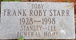 Frank Roby “Toby” Starr 