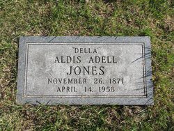 Aldis Adell “Della” <I>McVay</I> Jones 