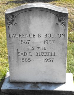Sadie M <I>Buzzell</I> Boston 