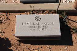Elizabeth Mae “lizzie” <I>Stradley</I> Naylor 