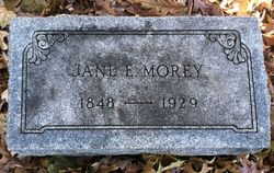 Jane Elizabeth <I>Shadle</I> Morey 