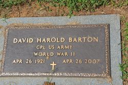 David Harold Barton 