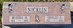 Shirley Ann <I>Harding</I> Nicklin 