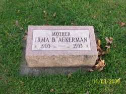 Irma Bell <I>Powell</I> Ackerman 