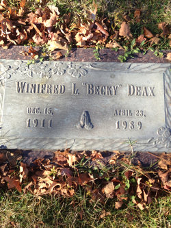 Winifred L. Becky Deax 