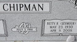 Betty Rae <I>Seymour</I> Chipman 