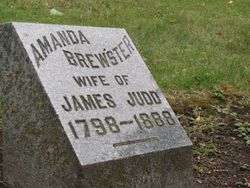 Amanda <I>Brewster</I> Judd 