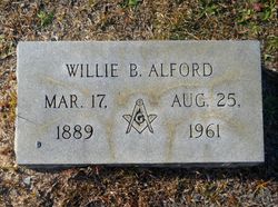 William Benjamin “Willie” Alford 