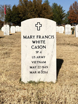 Mary Frances <I>White</I> Cason Brown 